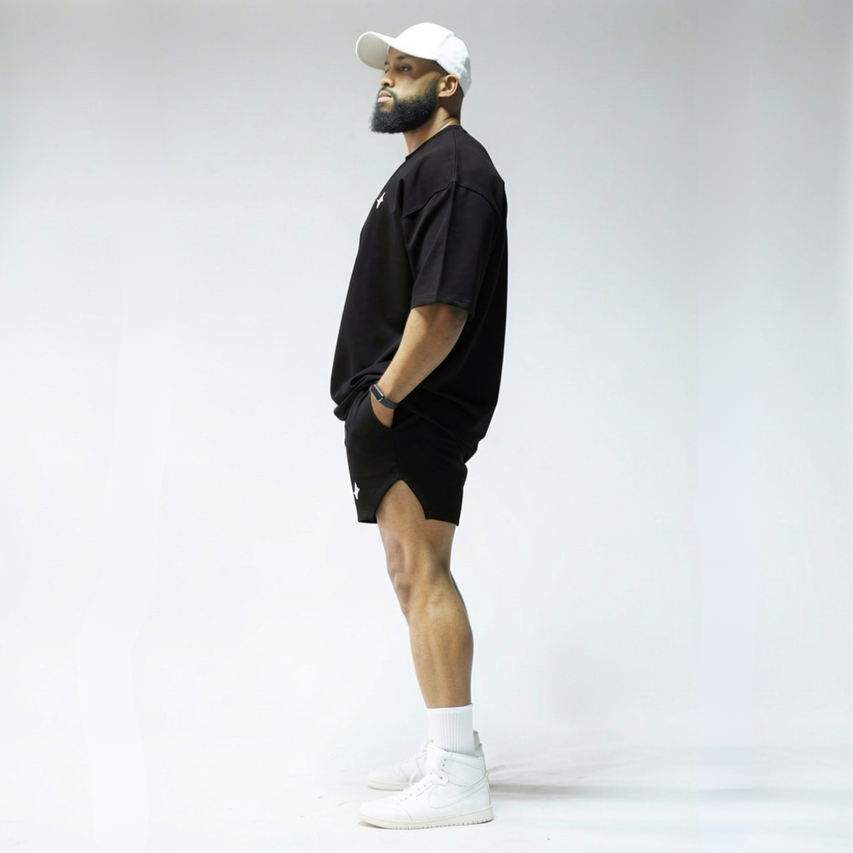 THE WOLFZ – Conjunto Camiseta Oversize y Short Elite Move